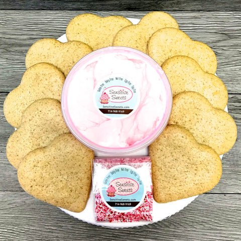 Sensitive Sweets Heart Cookies Decorating Kit