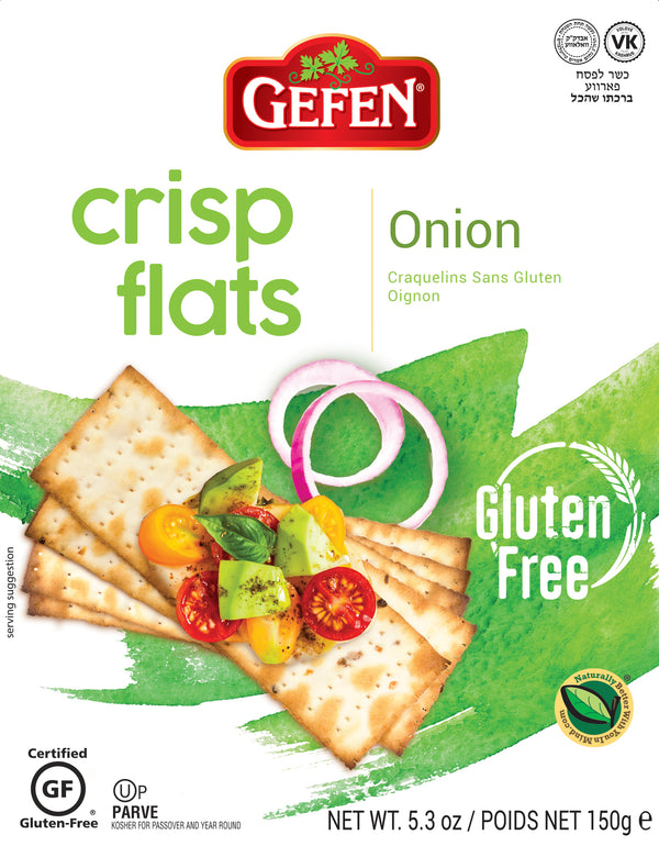 Gefen Crisp Flats, Onion (Case of 12) - 1
