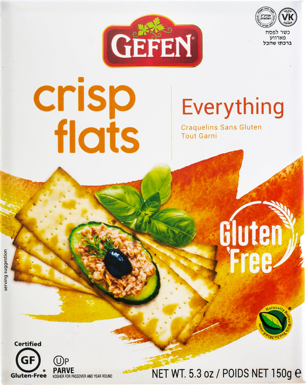Gefen Crisp Flats, Everything (Case of 12) - 1