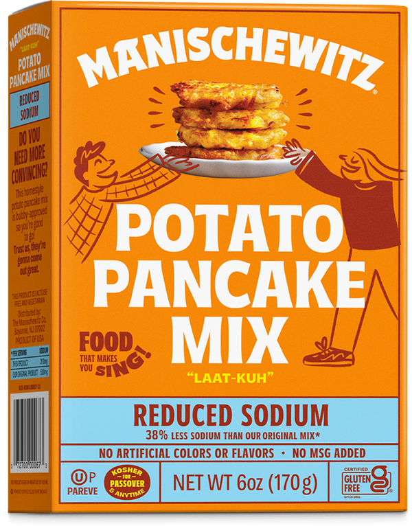 Manischewitz Potato Pancake Mix - Reduced Sodium - 1
