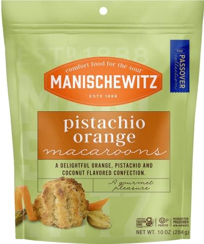 Manischewitz Pistachio Orange Macaroons