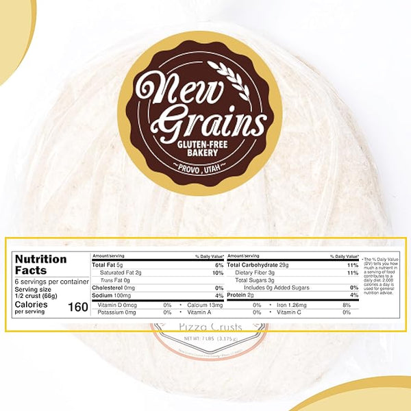 New Grains  Pizza Crust [2 Pack] - 5