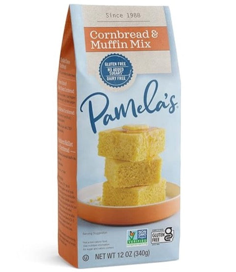 Pamela's Cornbread & Muffin Mix [6 Pack]