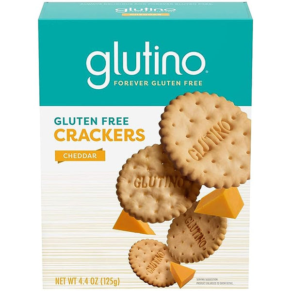 Glutino Cheddar Crackers - 1