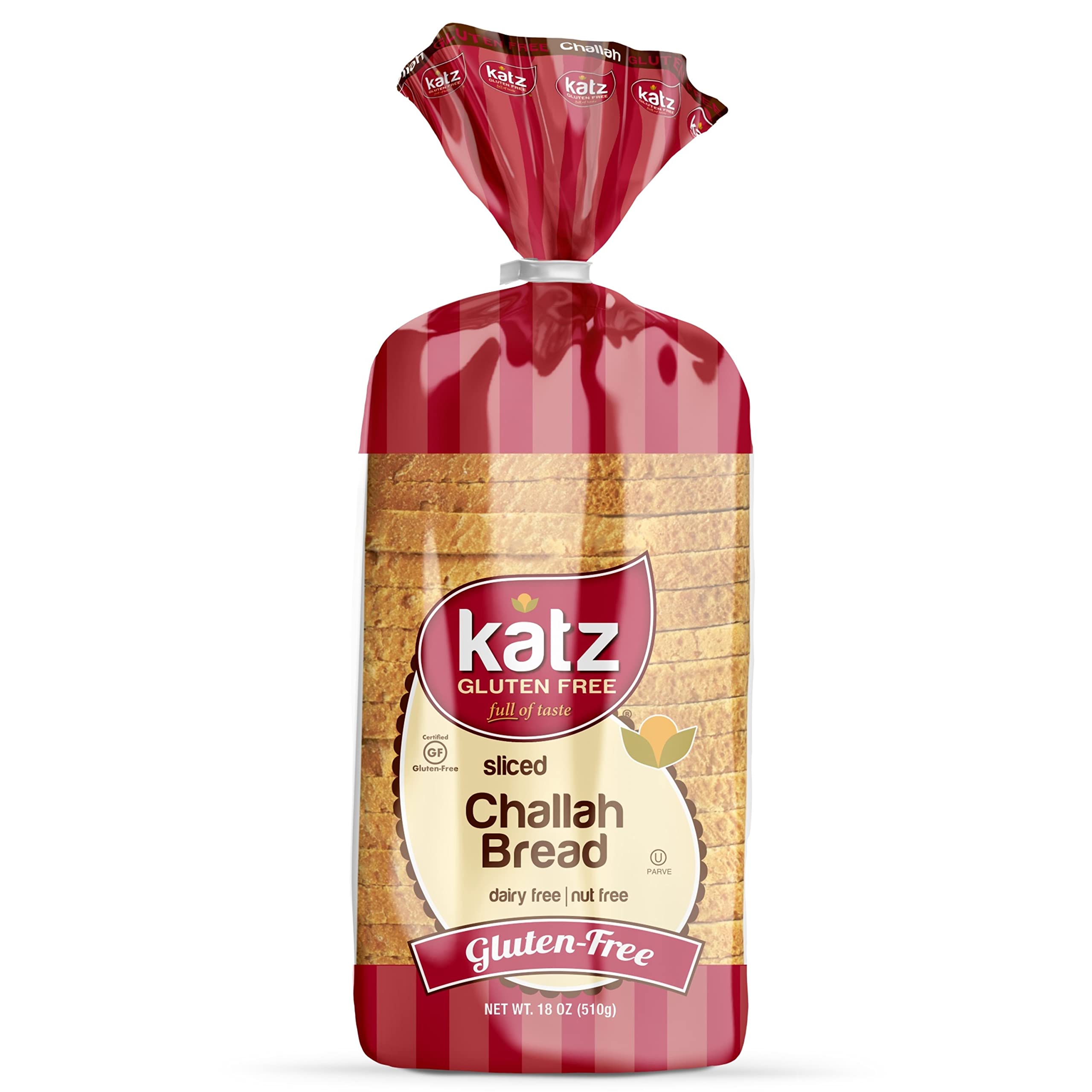Katz Gluten Free Sliced Challah Bread GlutenFreePalace