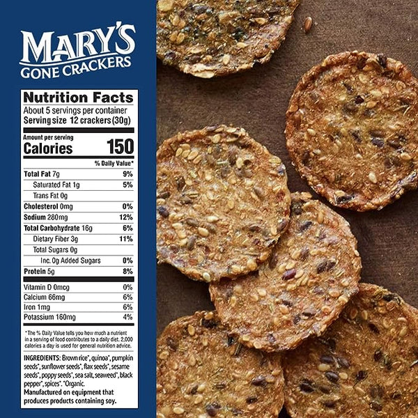 Mary's Gone Crackers, Super Seed - 5