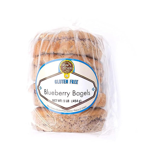 New Grains Blueberry Bagels  [3 Pack] - 1