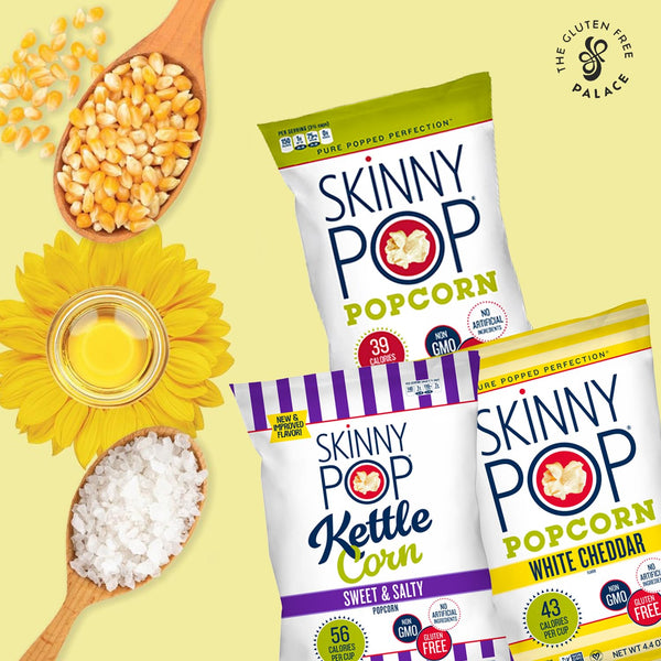 SkinnyPop Popcorn Variety Pack - 24 Pack - 3