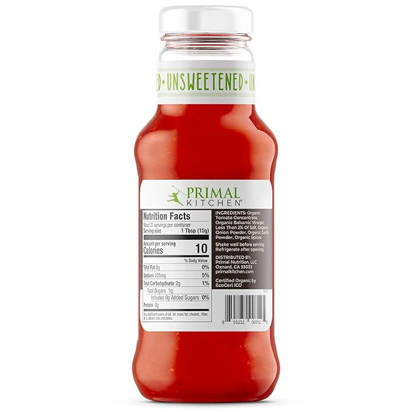 Primal Kitchen Organic Unsweetened Ketchup - 2