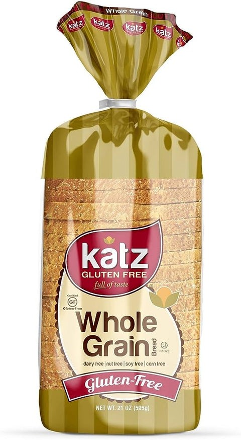 Katz Gluten Free Whole Grain Bread [6 Pack]