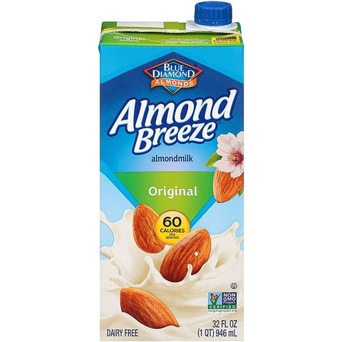 Almond Breeze Almond Milk, Original (12 Pack)