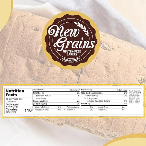 New Grains Cinnamon Raisin Bread [Pack of 2] - 5