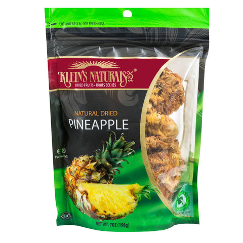Klein's Naturals  Naturally Dried Unsweetened Pineapple Rings