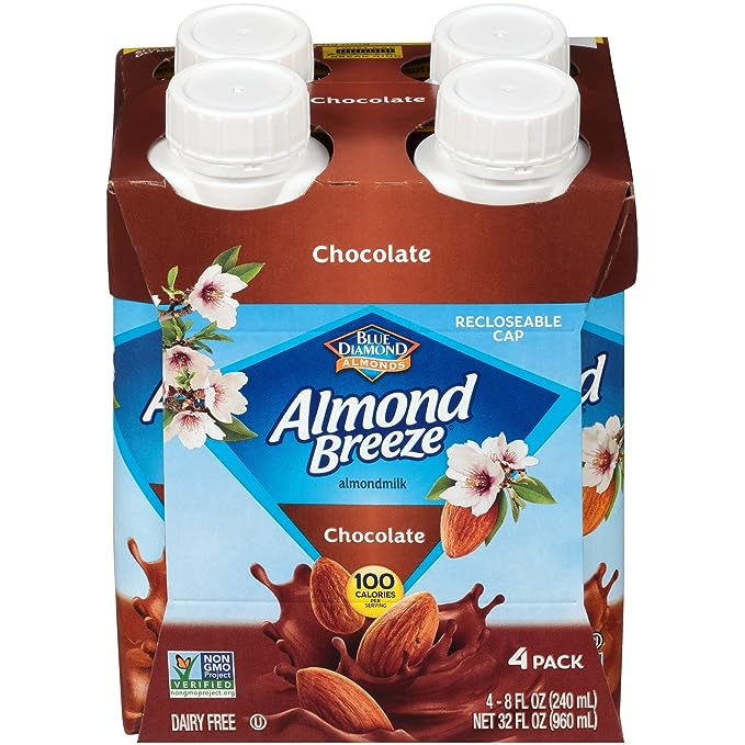 Almond Breeze, Chocolate, 8 Oz GlutenFreePalace