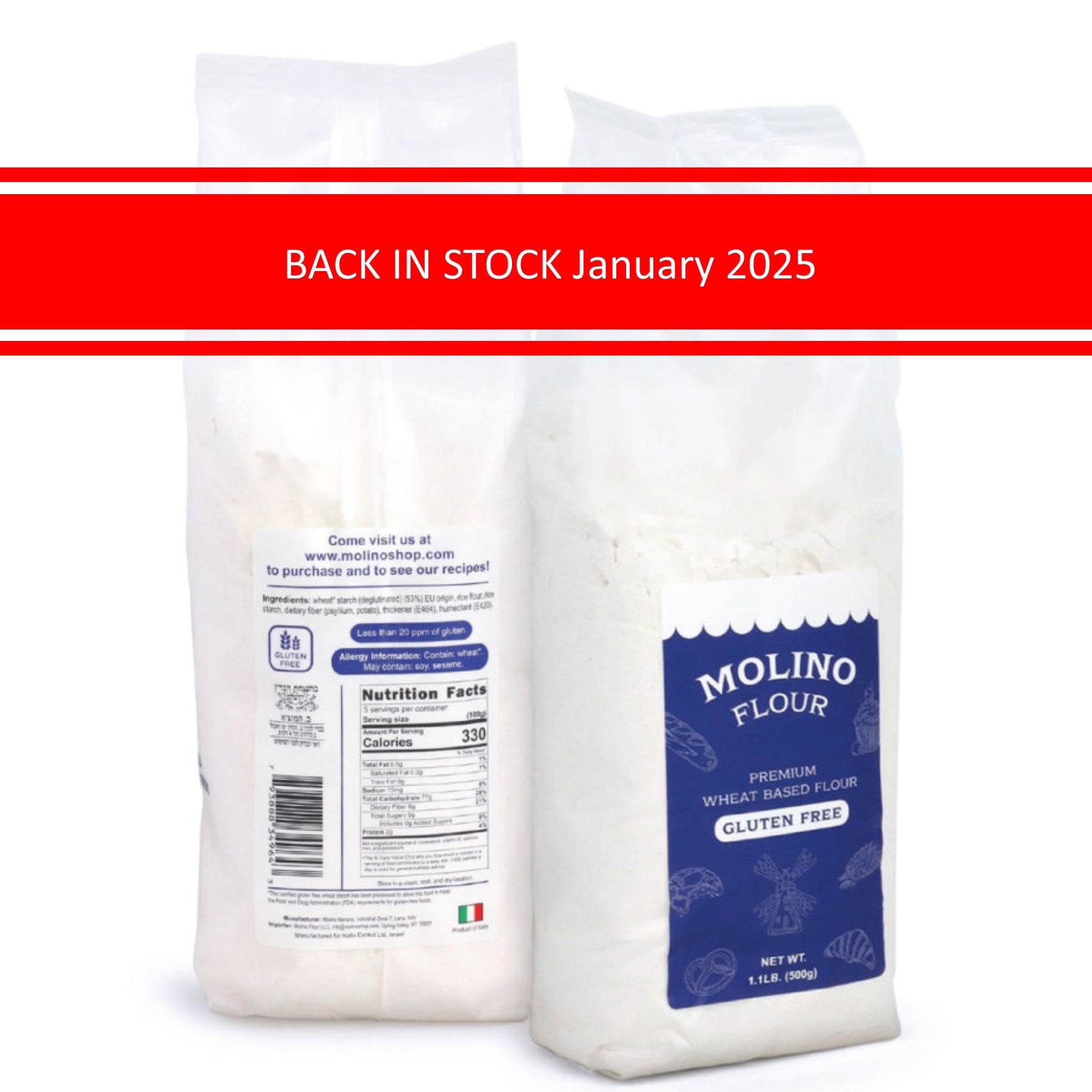 Molino Gluten Free Flour   20 Pack