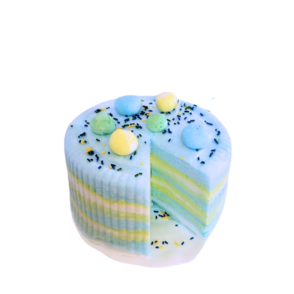 Blue Cotton Candy Cake - 2