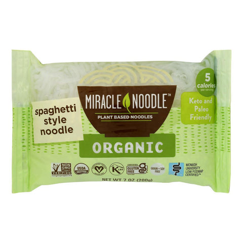 Miracle Noodle, Organic Spaghetti - 6 Pack