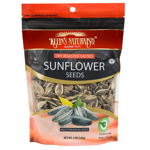 Klein's Naturals Dry Roasted Sunflower Seeds, Salted