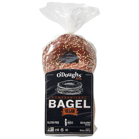 O'Doughs  Bagels, Pumpernickel - 1
