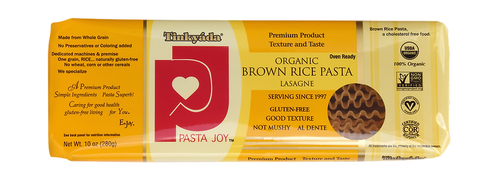 Tinkyada Organic Brown Rice Pasta, Lasagne, 10 Ounce