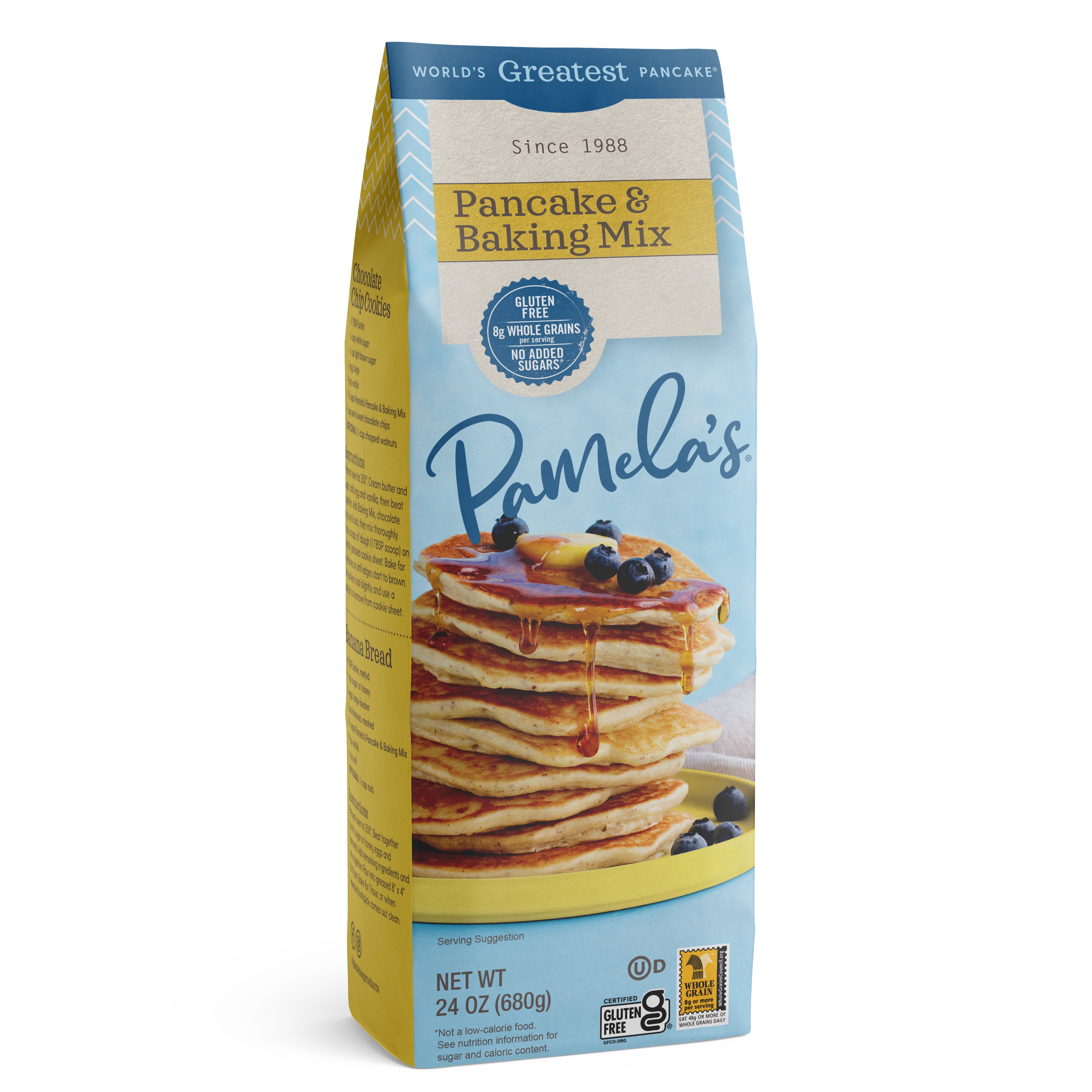 Pamela's pancake clearance mix