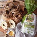Carbonaut Gluten Free Seeded Herb and Garlic Bagels - 6