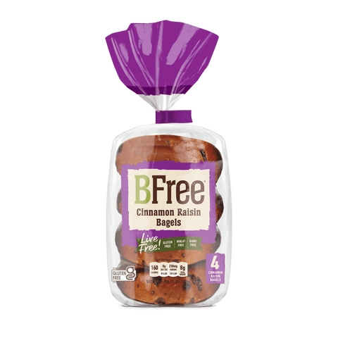 BFree Cinnamon Raisin Bagels