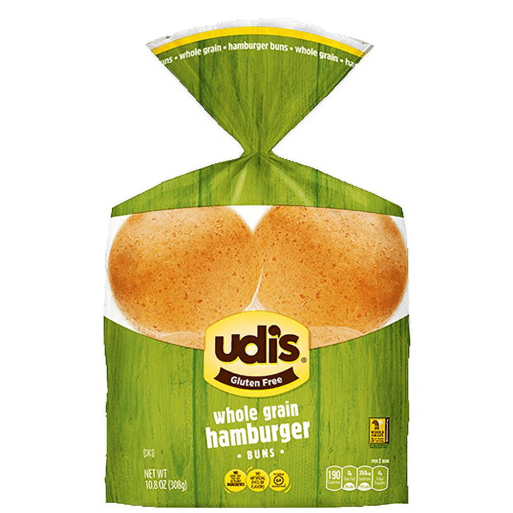 Buy Udi's Gluten Free Whole Grain Hamburger Buns At GlutenFreePalace