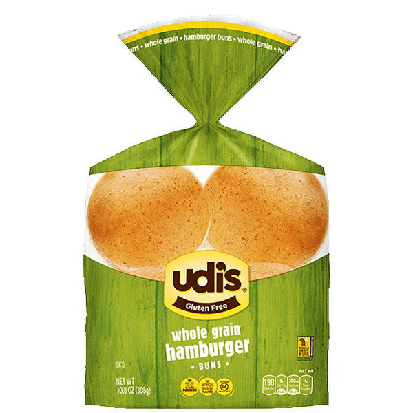 Udi's Whole Grain Hamburger Buns - 1