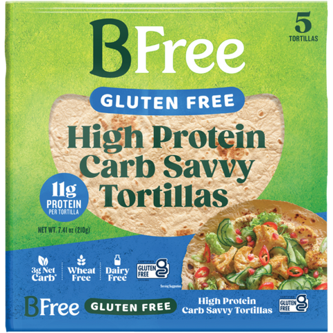 BFree Gluten Free High Protein Wraps