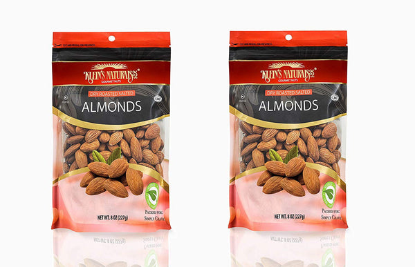 Klein's Naturals Dry Roasted Almonds, Lightly Salted - 2