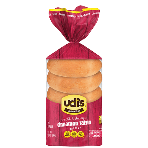 Udi's Cinnamon Raisin Bagels - 1