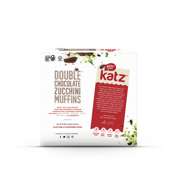 Katz Double Chocolate Zucchini Muffins - 4