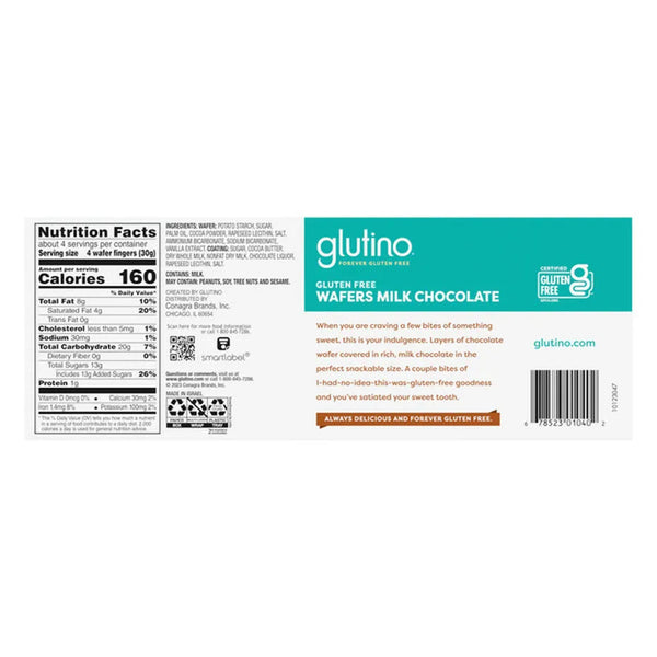 Glutino Chocolate Wafers - 3