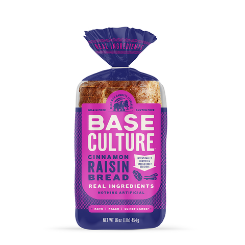 Base Culture Cinnamon Raisin Bread