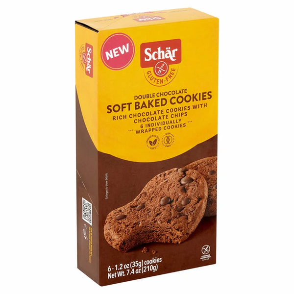 Schar DOUBLE CHOCOLATE Soft Baked Cookies - 2
