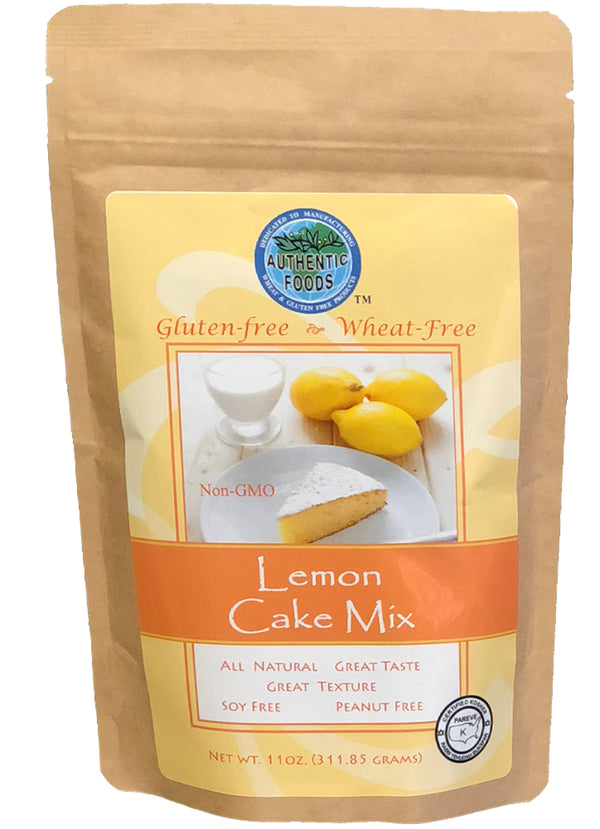 Authentic Foods Lemon Cake Mix - 1
