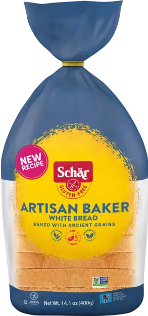 Schar Artisan Baker White Bread, - 1