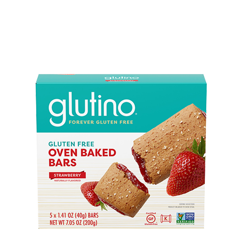 Glutino's Gluten Free Strawberry Breakfast Bars | GlutenFreePalace