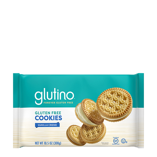 Glutino Vanilla Creme Cookies - 1