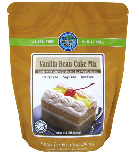 Authentic Foods Vanilla Bean Cake Mix