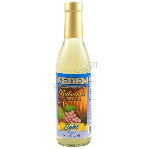 Kedem Light Balsamic Vinagar, 12.7 Oz Bottle (Case of 12)