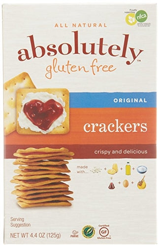 Absolutely Gluten Free Crackers, Original (Case of 12)