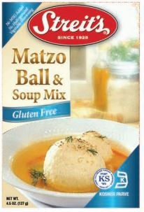 Streit's Gluten Free Matzo Ball & Soup Mix, 4.5 Oz. Boxes (Pack of 12)