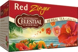 Celestial Seasonings Red Zinger Herbal Tea (6 Boxes) - 1