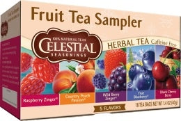 Celestial Seasonings Fruit Tea Sampler (6 Boxes) - 1