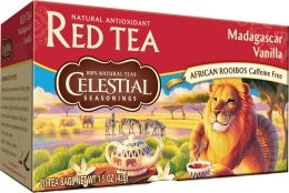 Celestial Seasonings Madagascar Vanilla Roobios Red Tea (6 Boxes) - 1