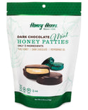 Honey Acres Honey Patties, Dark Chocolate Mint, Chocolate Truffles - 1