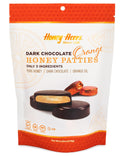Honey Acres Honey Patties, Dark Chocolate Raspberry, Chocolate Truffles - 10