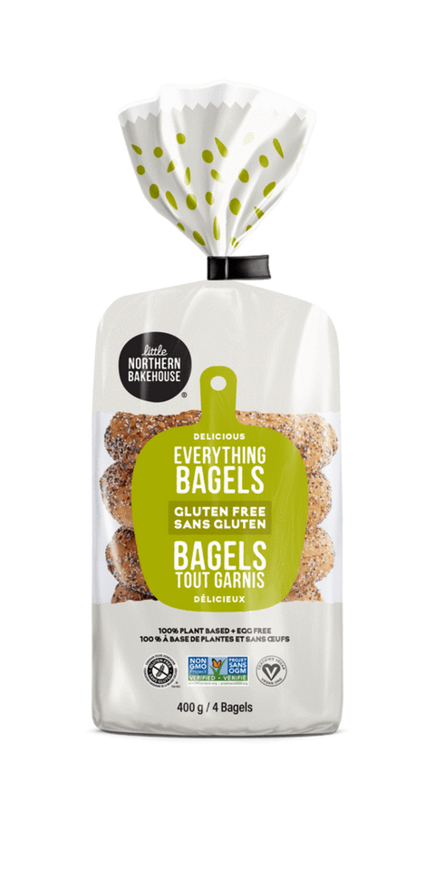 Little Northern Bakehouse Bagels, Everything, 14 Ounce [Case of 6]